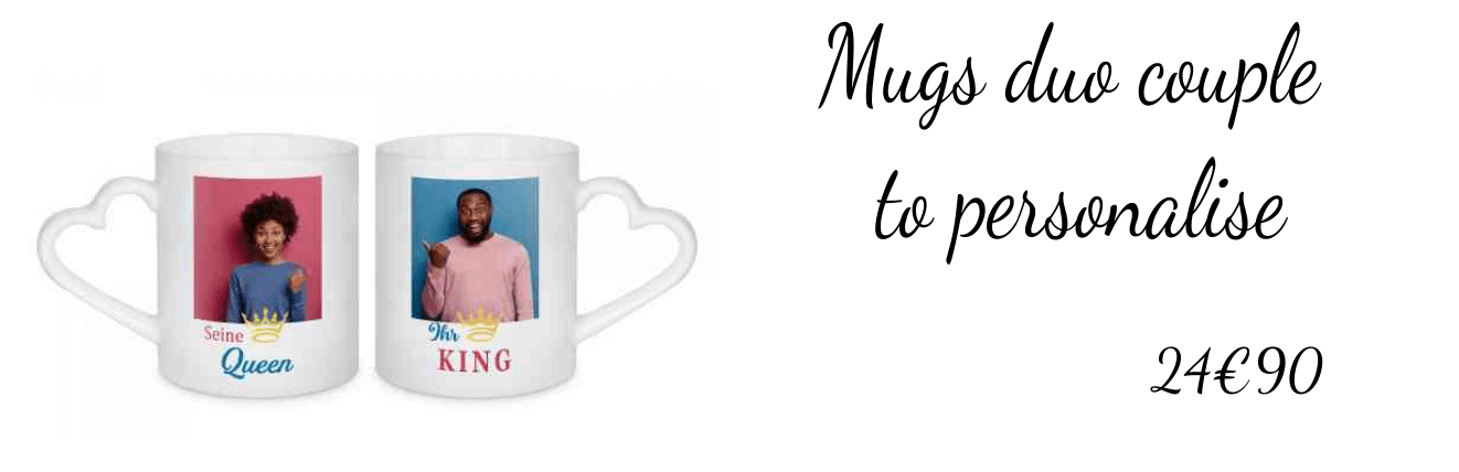 MUGS DUO COUPLE TO PERSONALISE